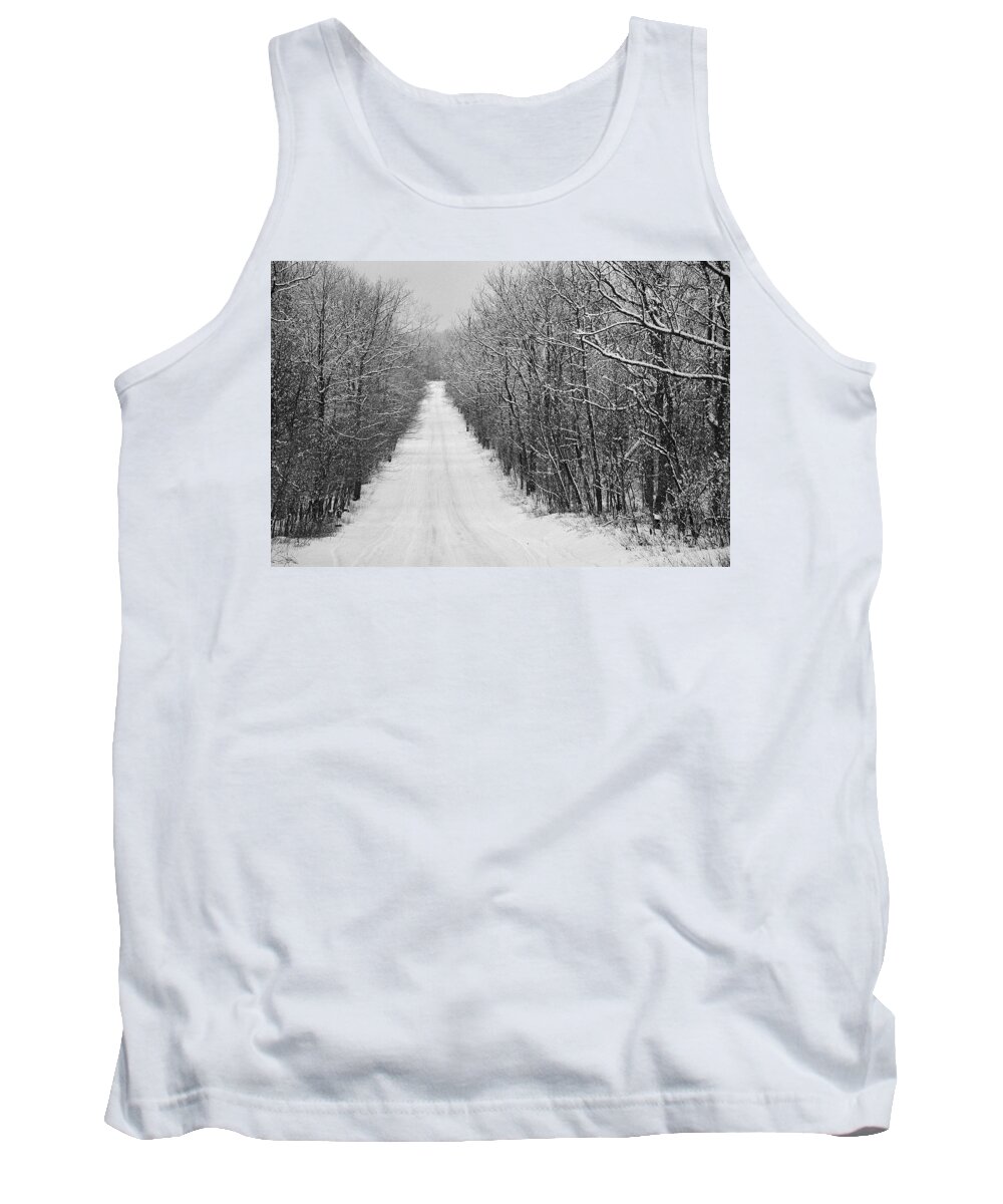 Winter Tank Top featuring the photograph Welcome To My Winter Nightmare by Scott Burd