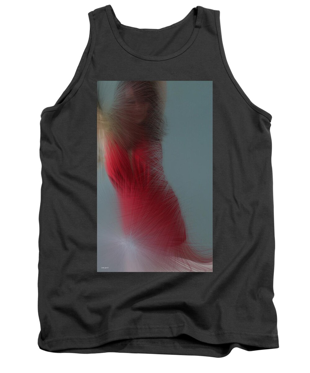 Red Tank Top featuring the photograph In Red by Linda Sannuti
