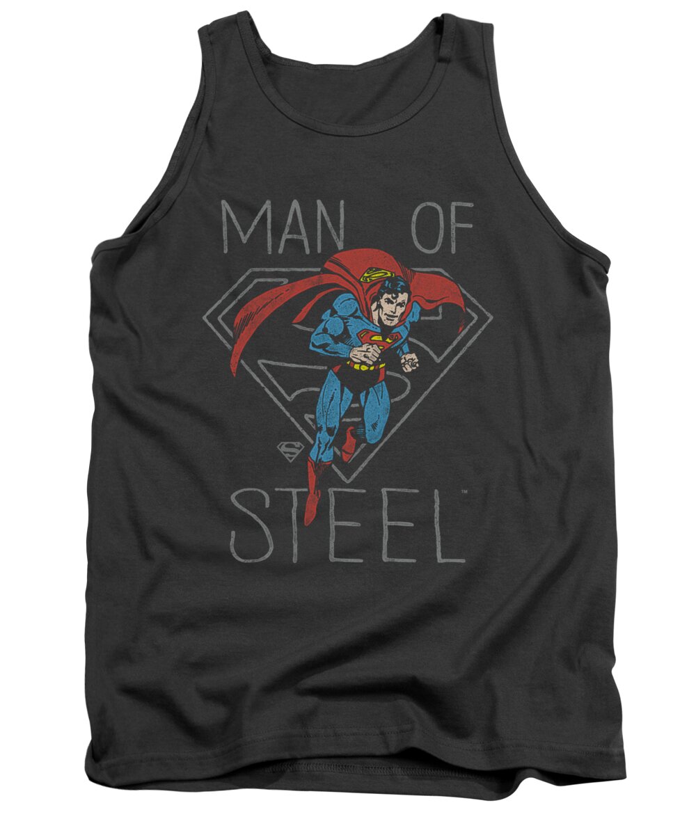 Dc Comics Tank Top featuring the digital art Dc - Hardened Heart by Brand A