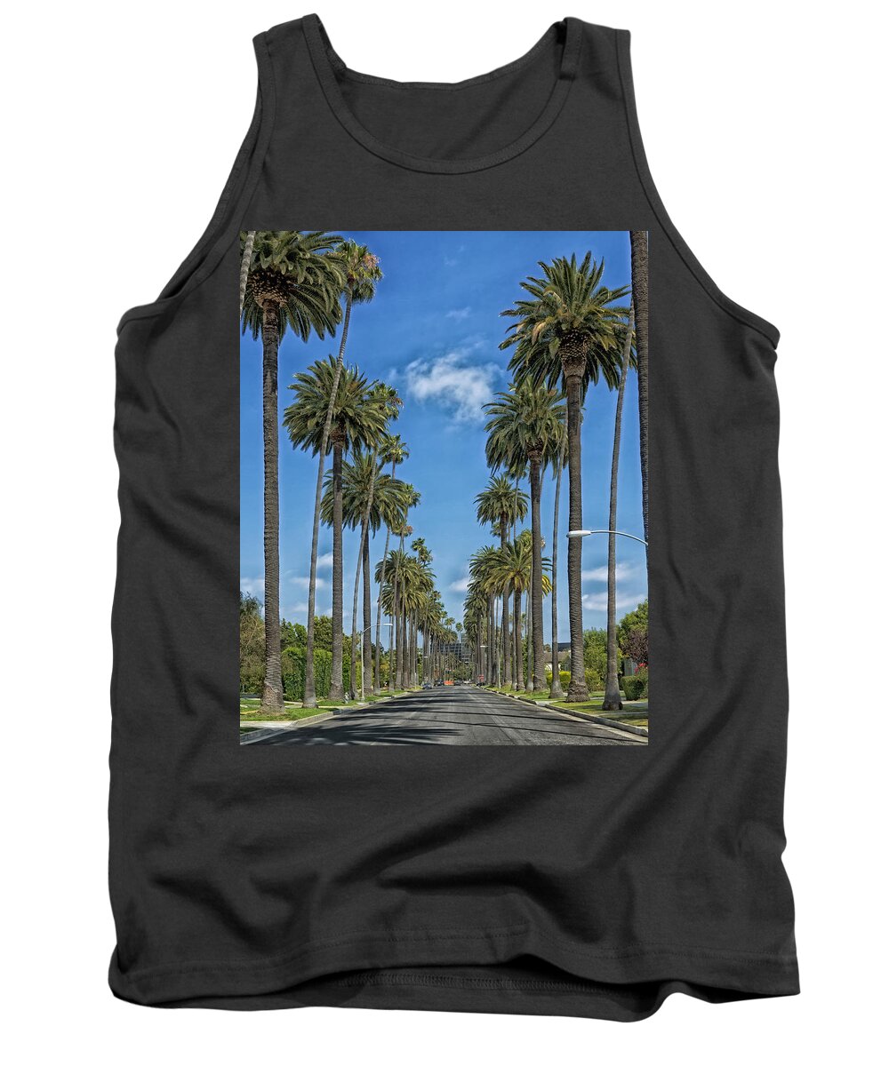 Beverly Hills Tank Top featuring the photograph Palms of Beverly Hills #1 by Mountain Dreams