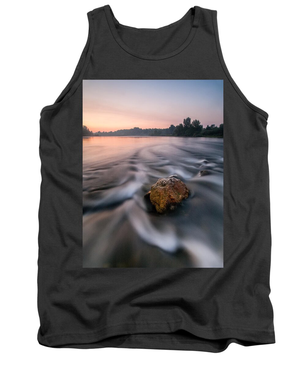 Landscape Tank Top featuring the photograph River of dreams #1 by Davorin Mance