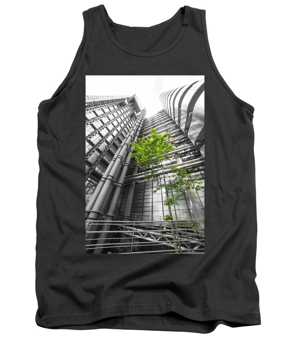 London Tank Top featuring the photograph Tree #1 by Chevy Fleet