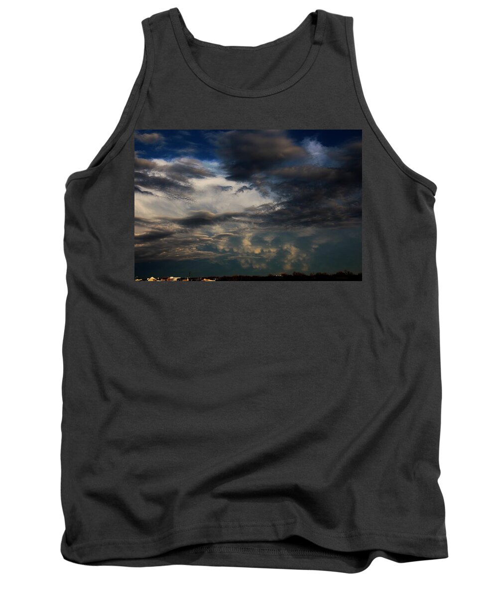 Stormscape Tank Top featuring the photograph Let the Storm Season Begin #20 by NebraskaSC