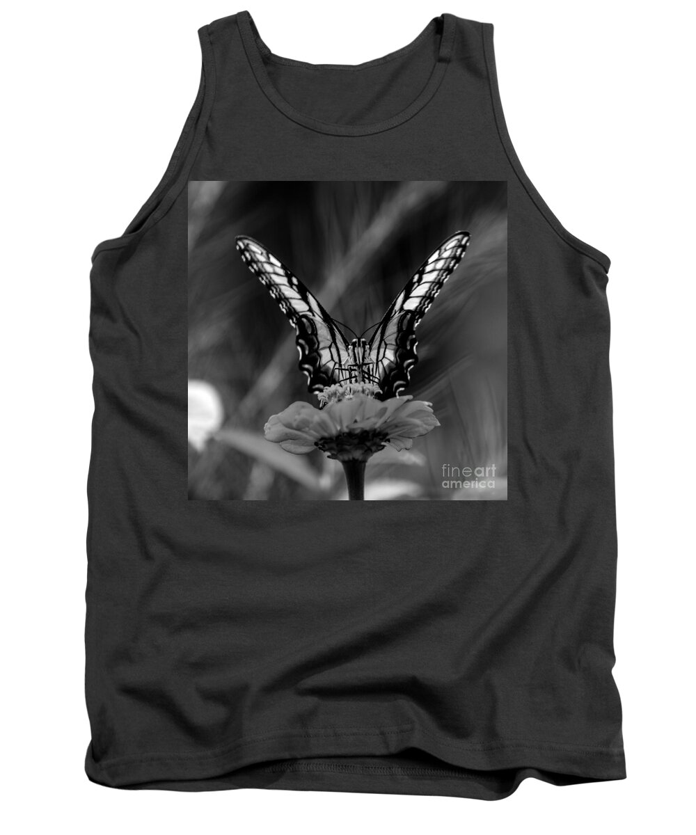 Flower Tank Top featuring the photograph Nature Looking Glass #1 by Donna Brown