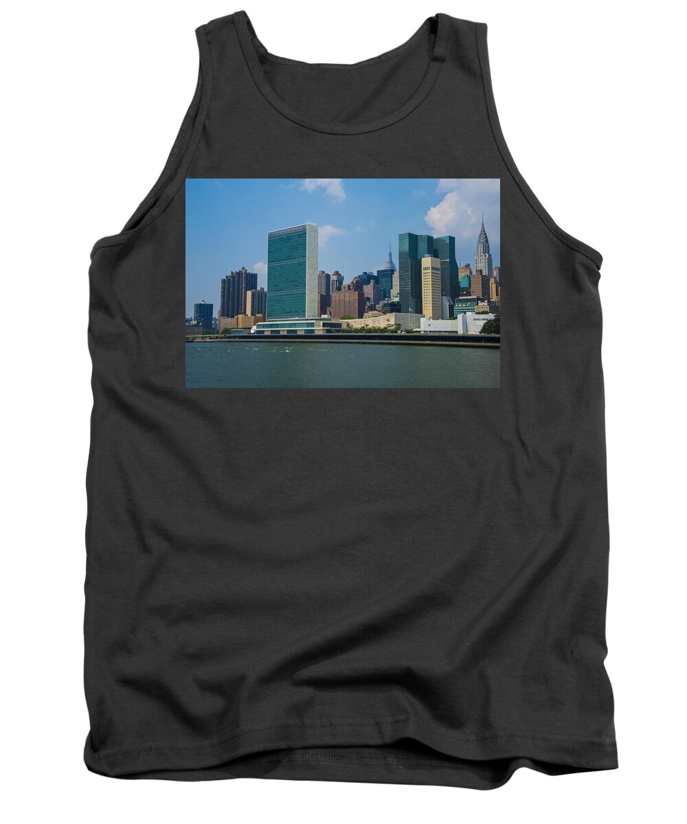 Fdr Tank Top featuring the photograph United Nations #1 by Theodore Jones