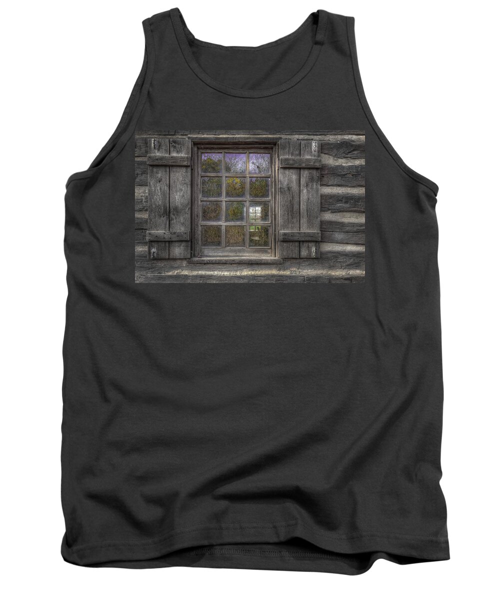 Alps Tank Top featuring the photograph Historical Window #4 by Peter Lakomy
