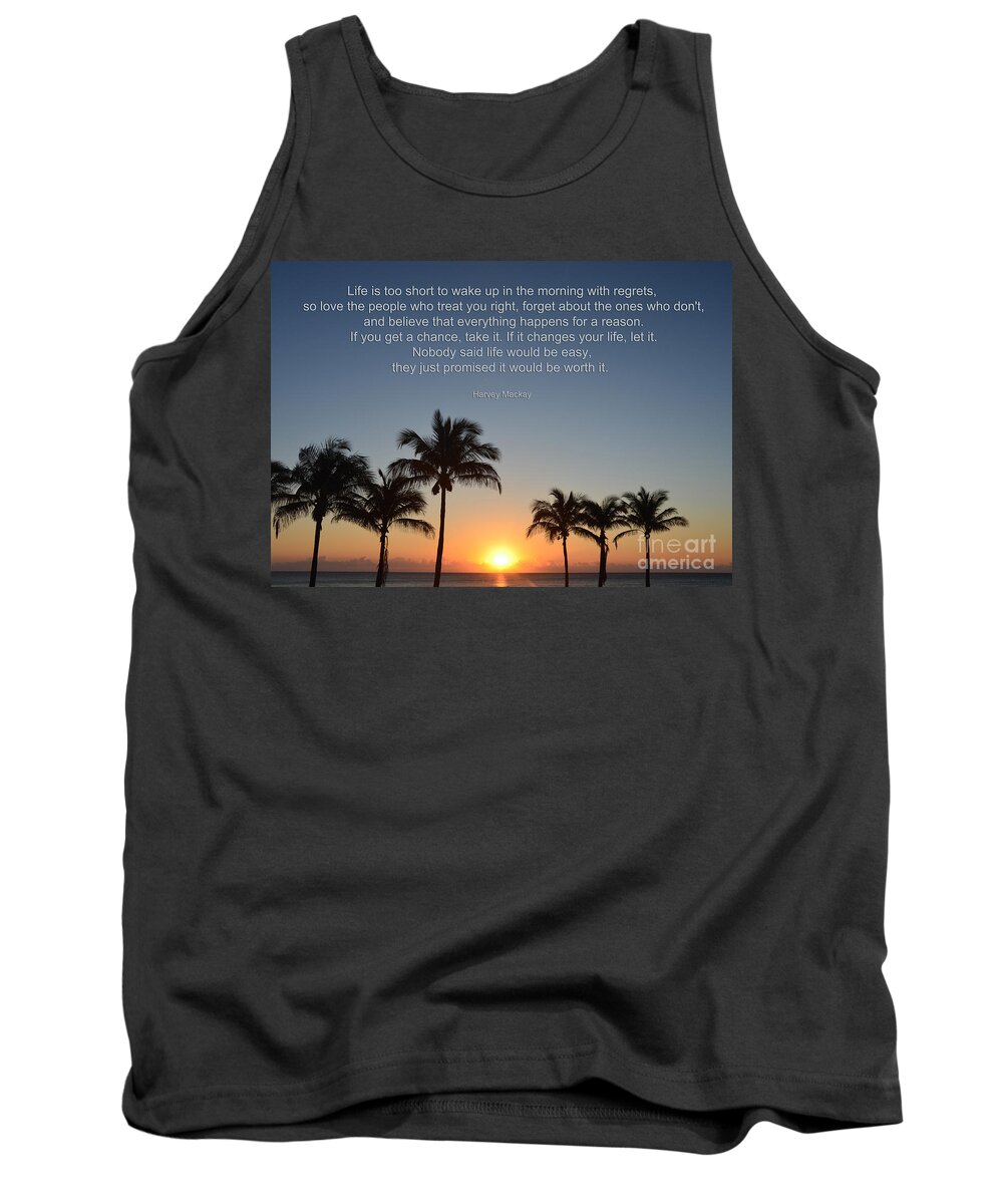  Tank Top featuring the photograph 42- No Regrets by Joseph Keane