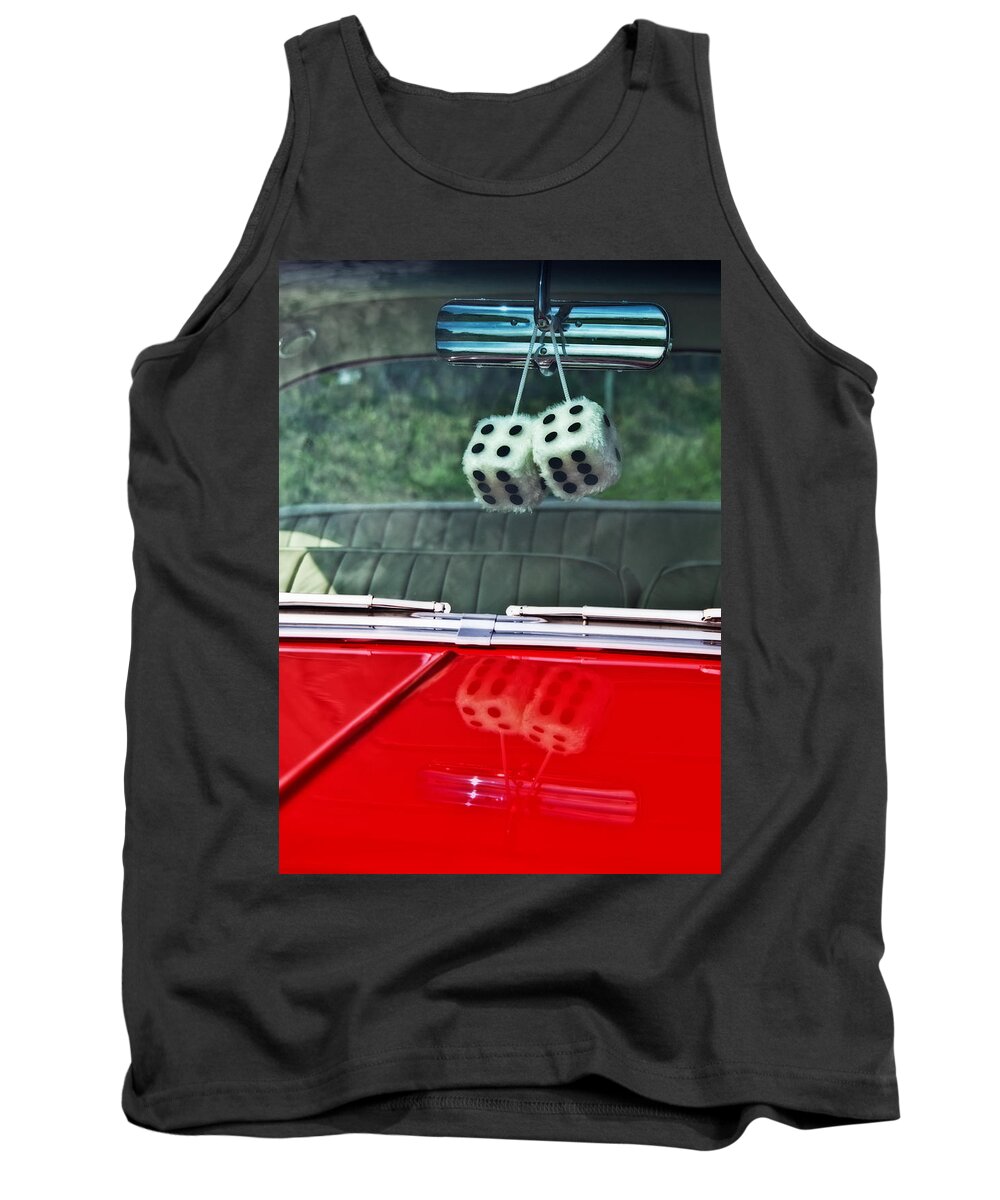 Dice Tank Top featuring the photograph A Bit Dicey by Mark Alder