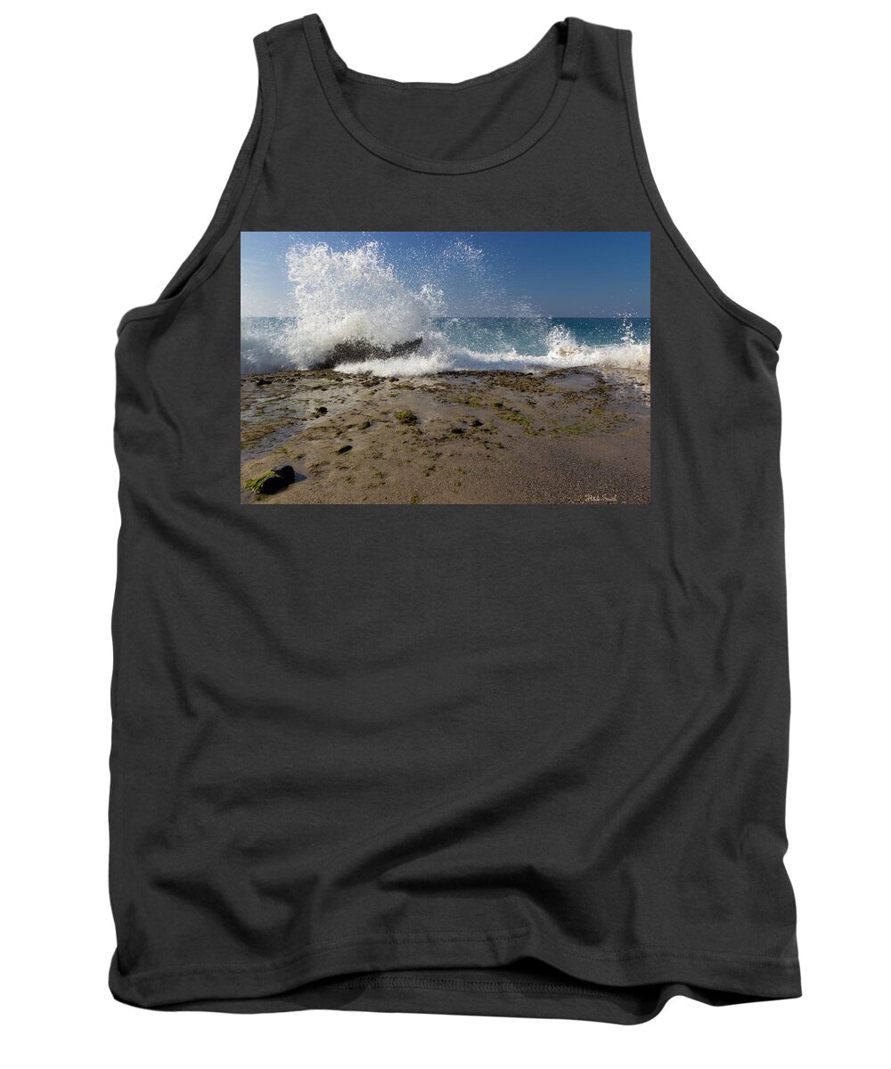 Bay Tank Top featuring the photograph A Day Like Today by Heidi Smith