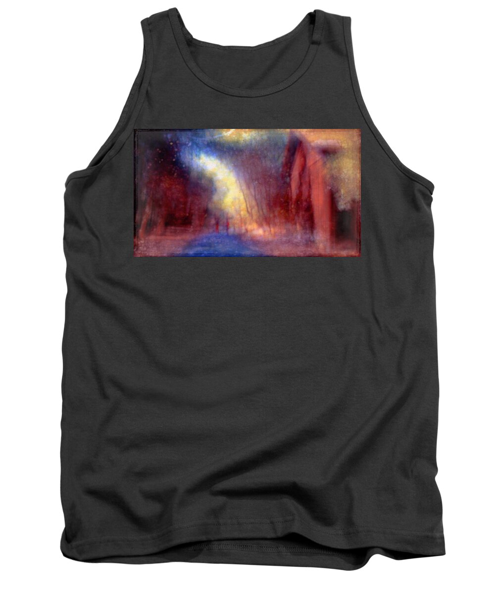 Dream Tank Top featuring the photograph A dream flies by waving her soft fingers by Suzy Norris