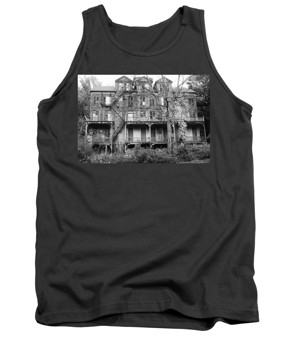 Abandoned Tank Top featuring the photograph Abandoned 8284 by Guy Whiteley