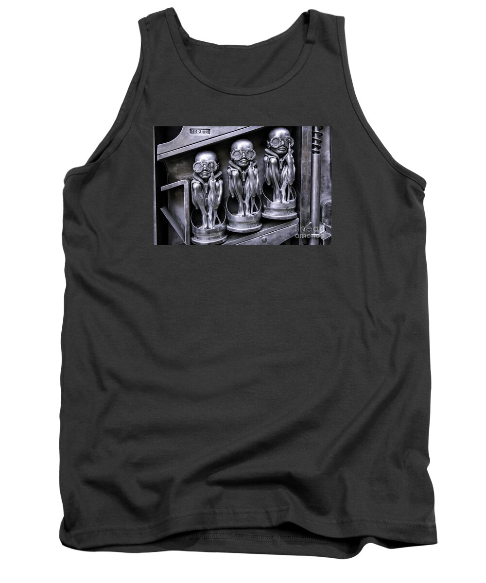  Switzerland Tank Top featuring the photograph Alien Elton by Timothy Hacker