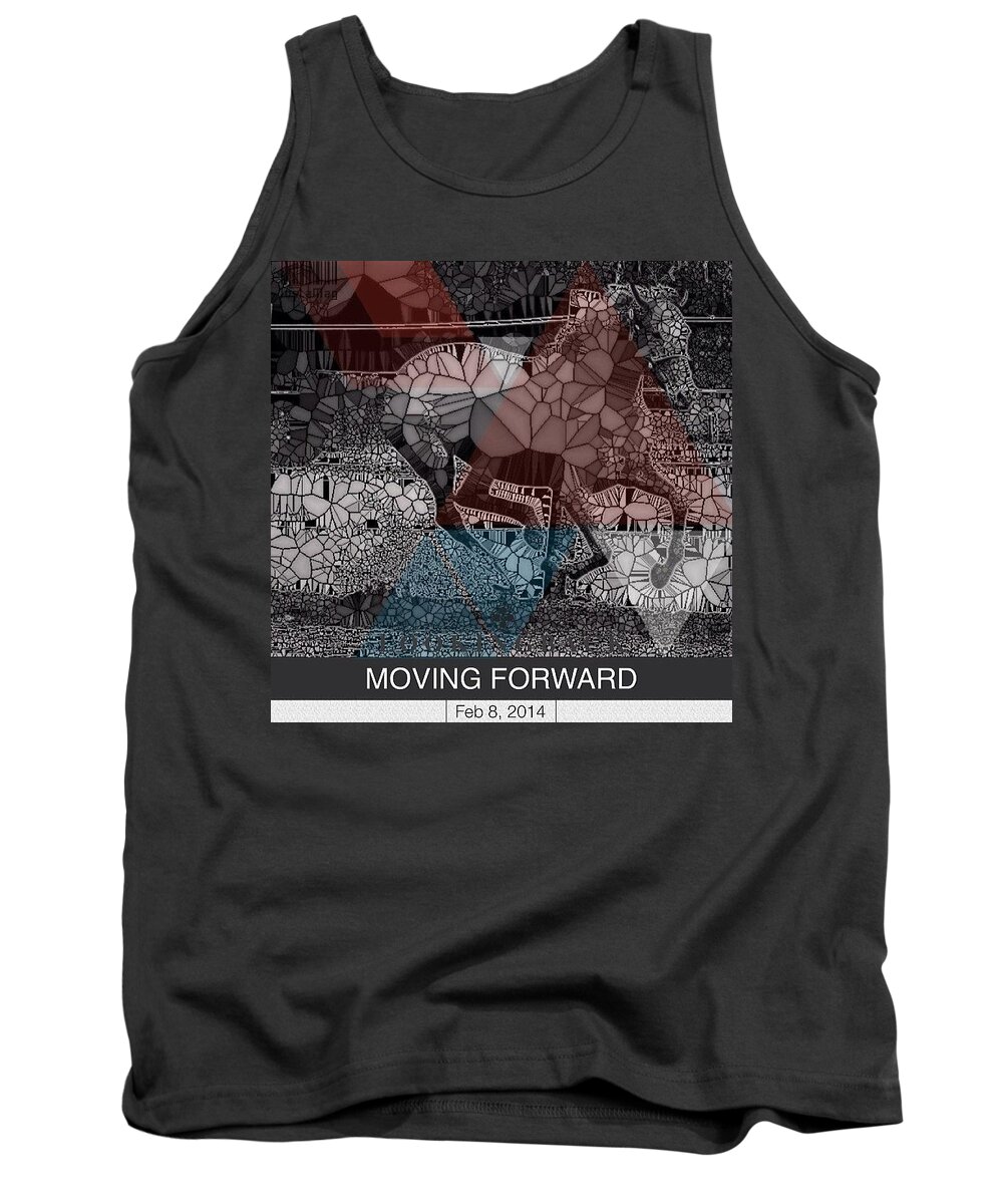 An Artistic Andy Tank Top featuring the photograph An Artistic Andy by Anna Porter