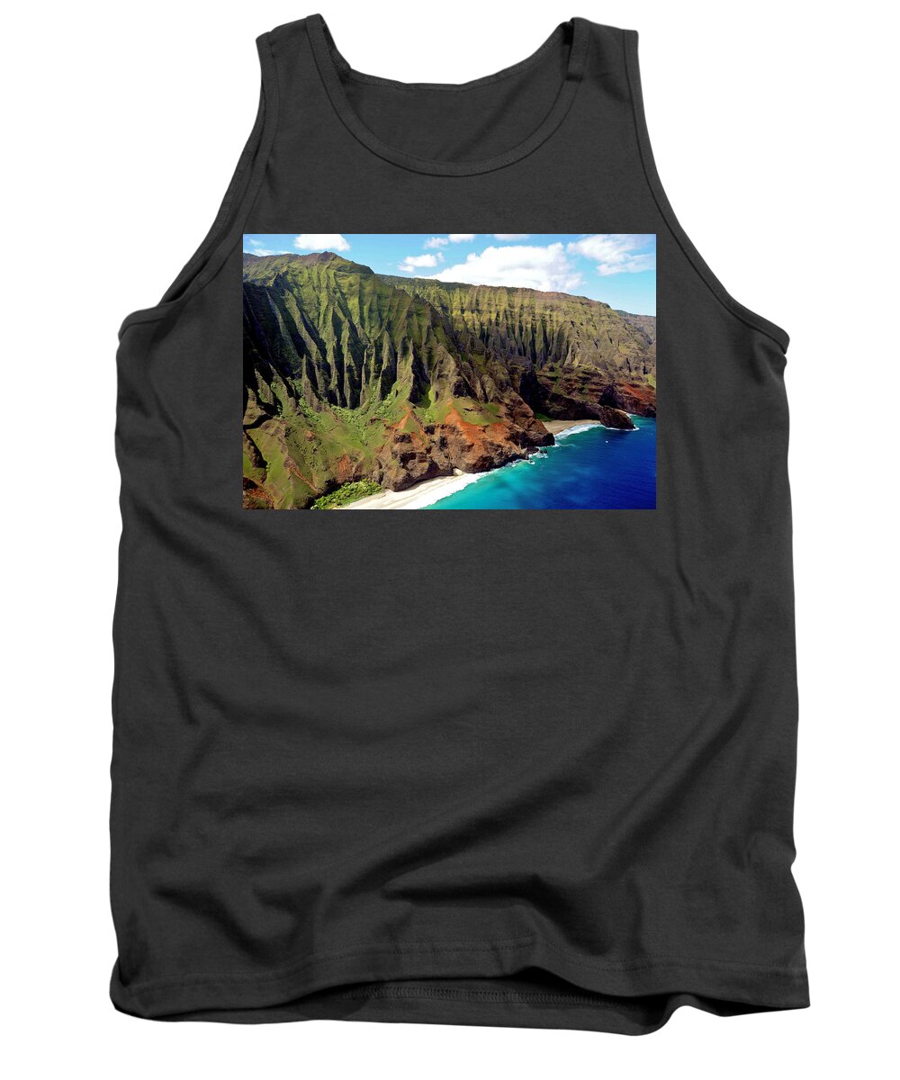 Landscape Tank Top featuring the photograph Ancestral Towers by Richard Gehlbach