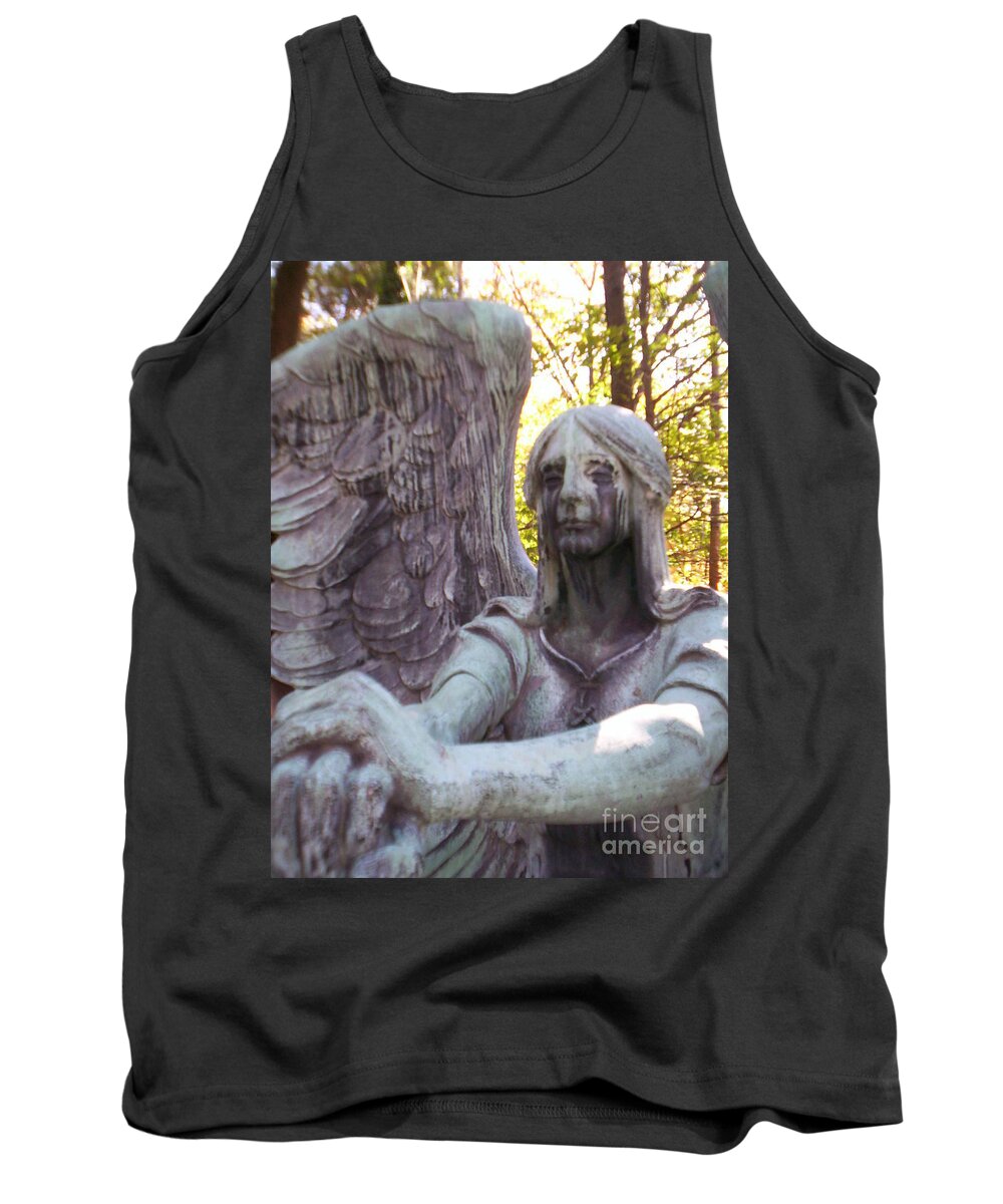 Angel Tank Top featuring the photograph Angel by Michael Krek