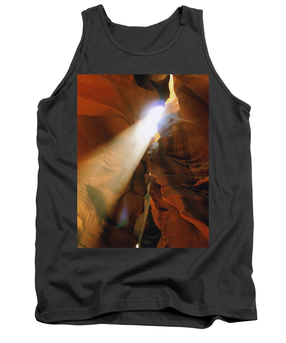 Antelope Canyon Tank Top featuring the photograph Antelope Canyon One by Joshua House