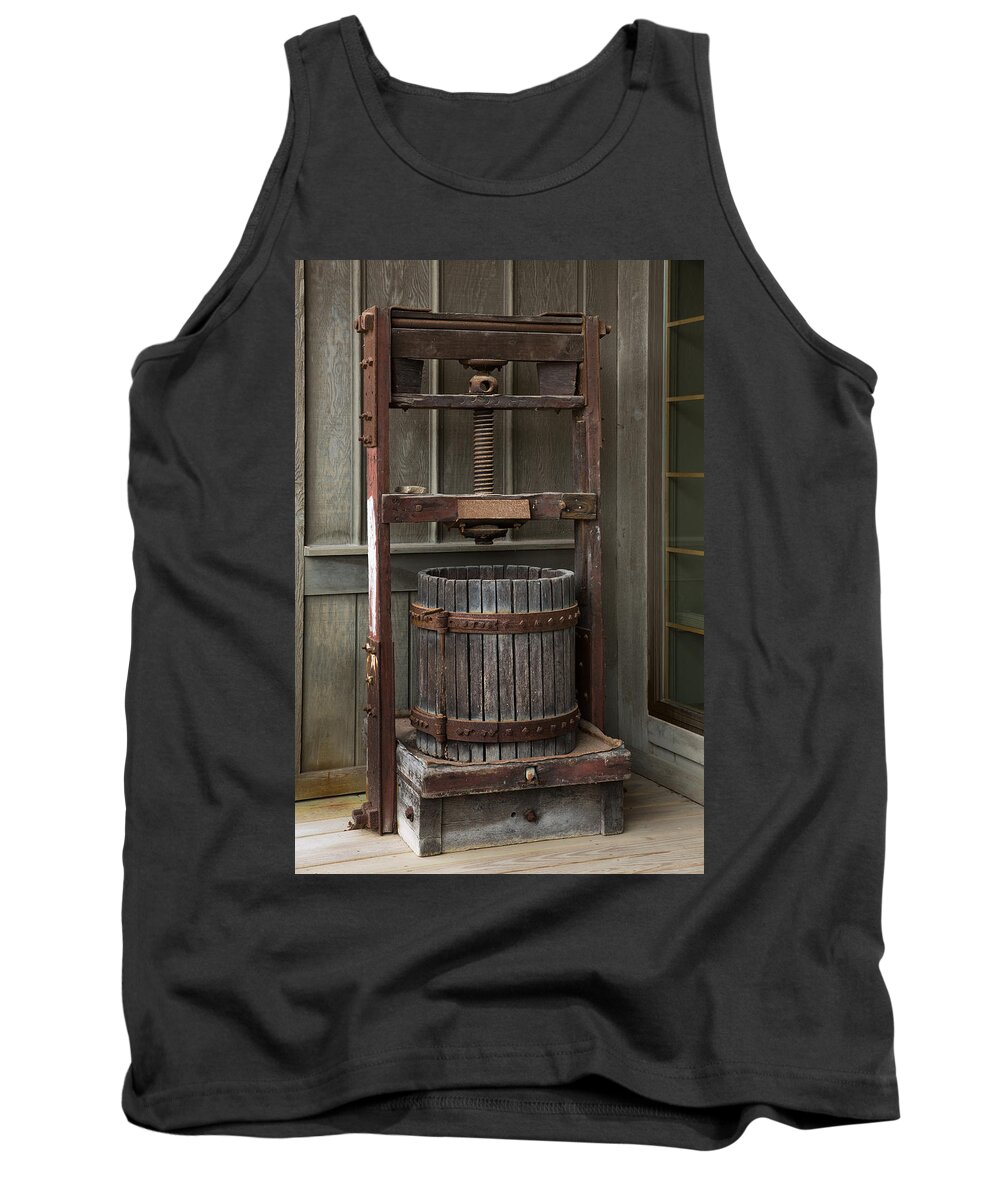 Apple Press Tank Top featuring the photograph Apple Press by Dale Kincaid
