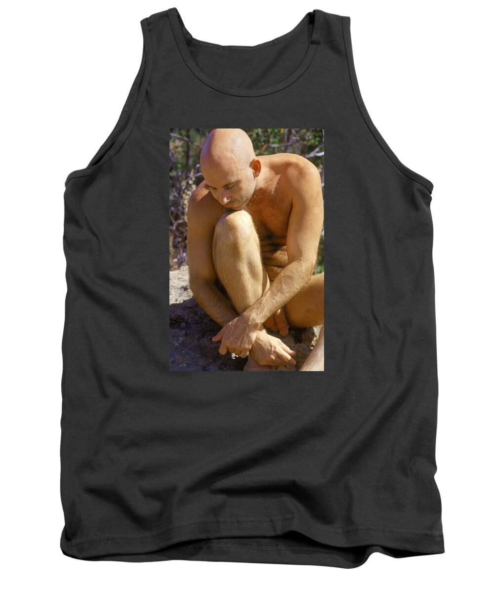 Male Tank Top featuring the photograph Austin A. 7 by Andy Shomock