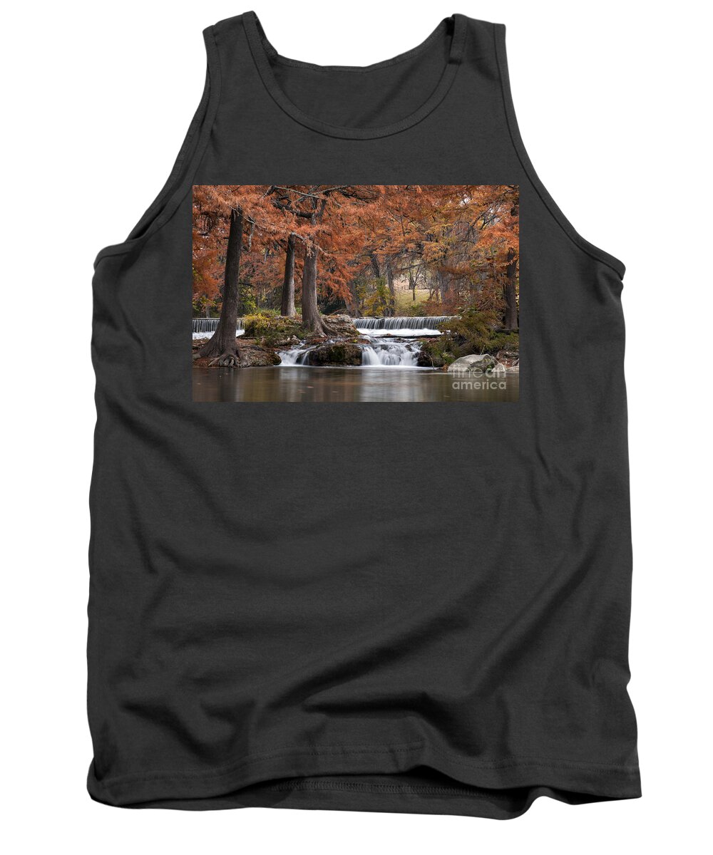 Hunt Tank Top featuring the photograph Autumn Idyll by Bob Phillips