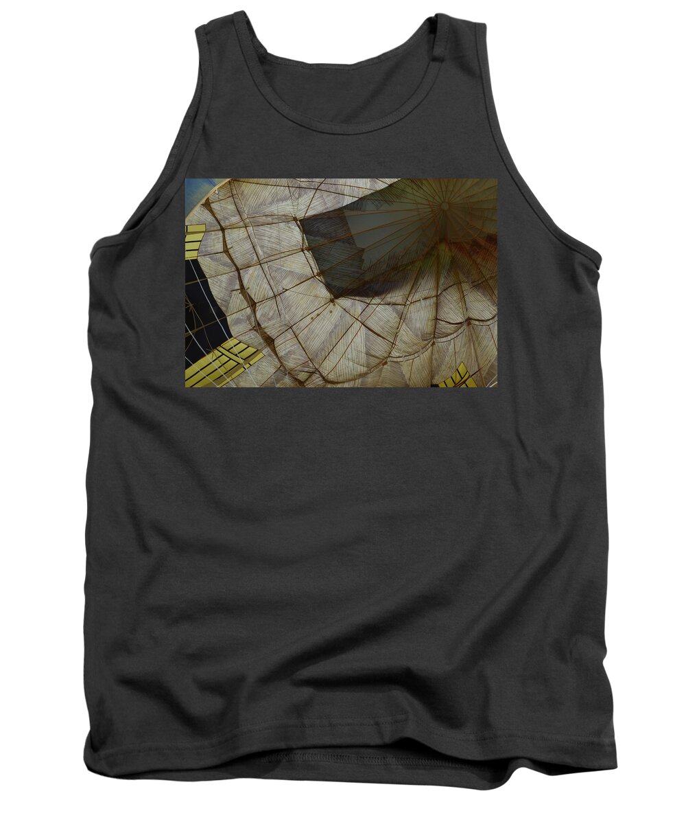 Hot Air Balloon Tank Top featuring the photograph Balloon Graphic by Nadalyn Larsen