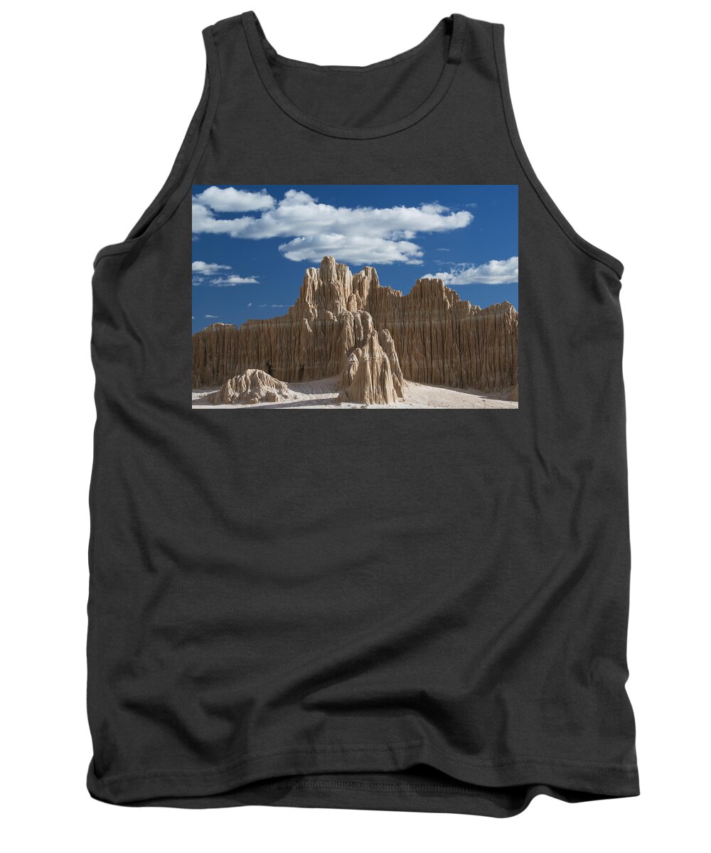 Kevin Schafer Tank Top featuring the photograph Bentonite Clay Formations Cathedral by Kevin Schafer