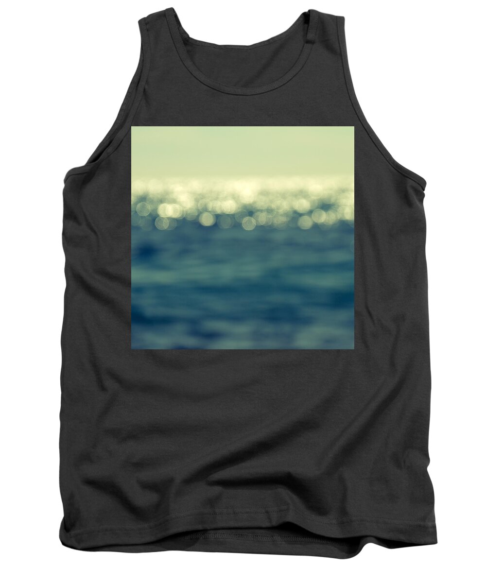Abstract Tank Top featuring the photograph Blurred Light by Stelios Kleanthous