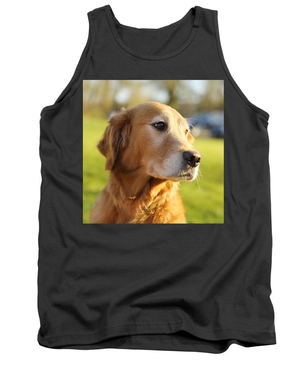  Tank Top featuring the photograph Brady 3 by Rebecca Cozart