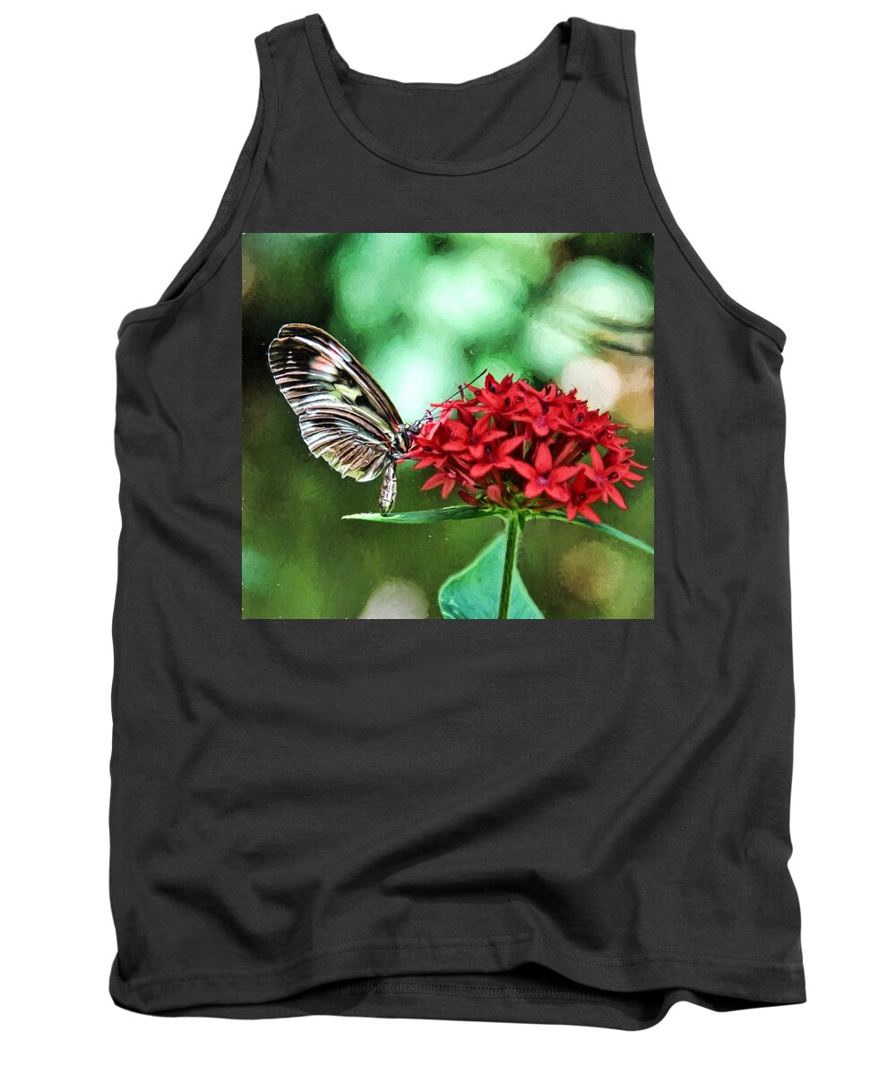 Butterfly Tank Top featuring the photograph Butterfly by Bill Howard