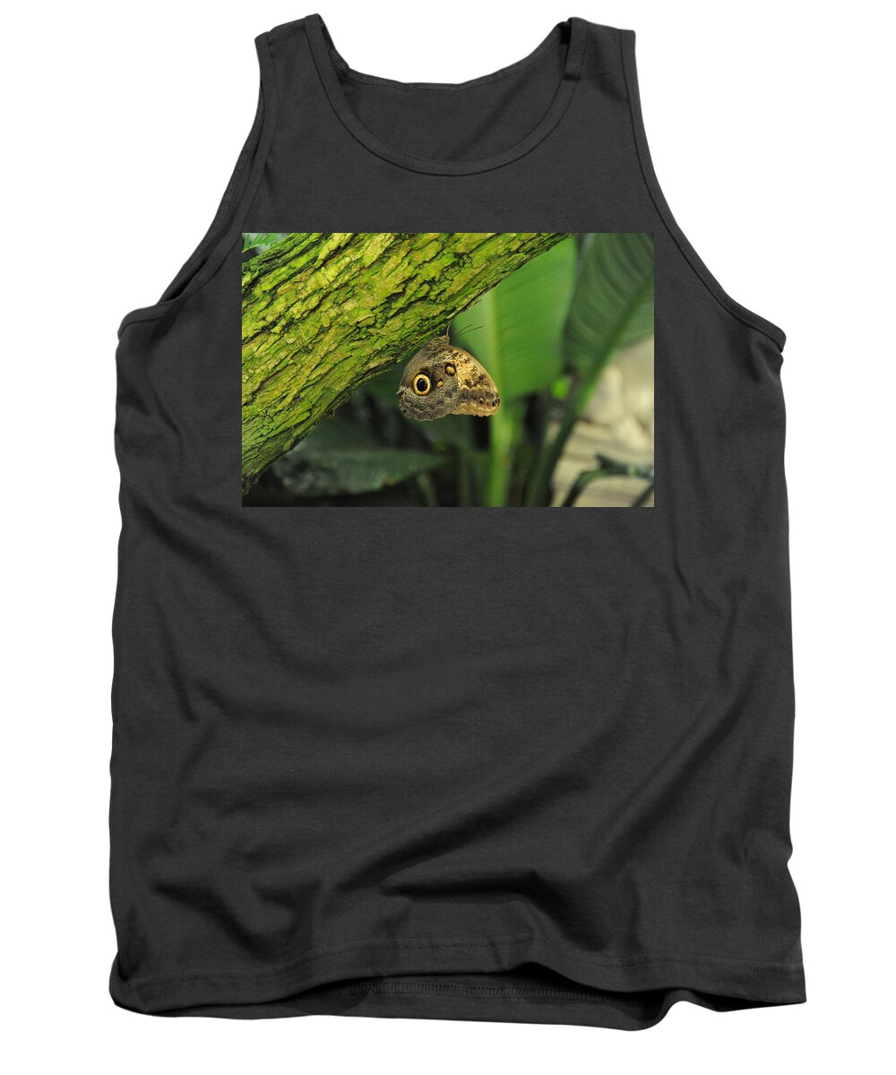 Wildlife Tank Top featuring the photograph Camouflage by Richard Gehlbach