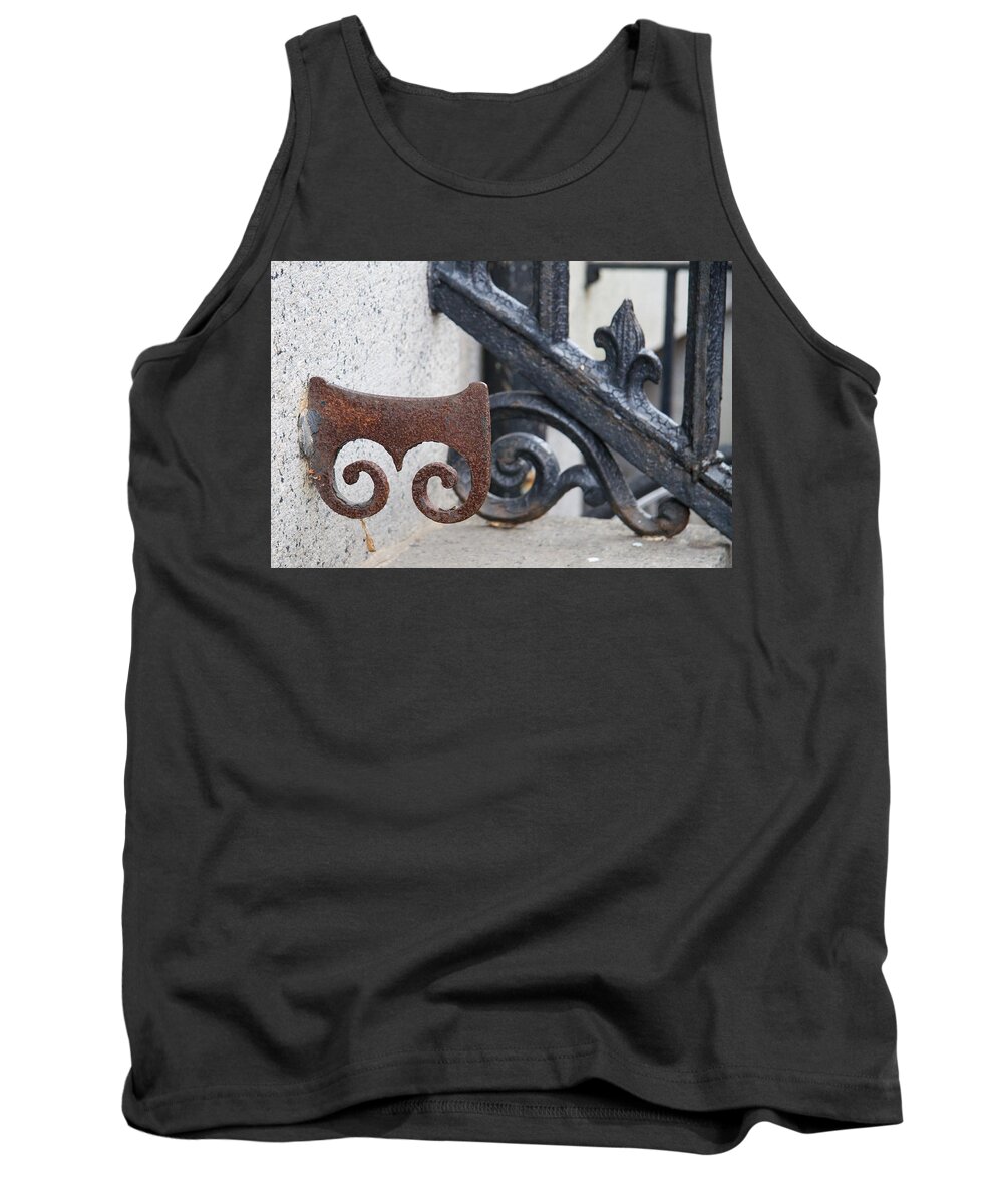 Boston Tank Top featuring the photograph City Textures 1 by Natalie Rotman Cote