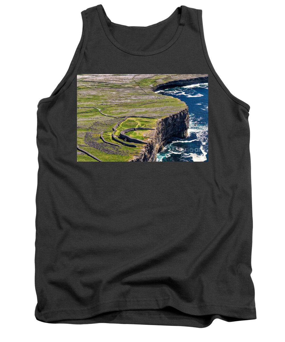 Walls Tank Top featuring the photograph Cliffs of Inishmoore by Juergen Klust