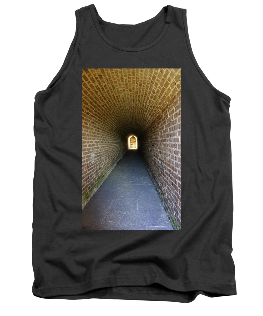 Hall Tank Top featuring the photograph Clinch Hall by Laurie Perry