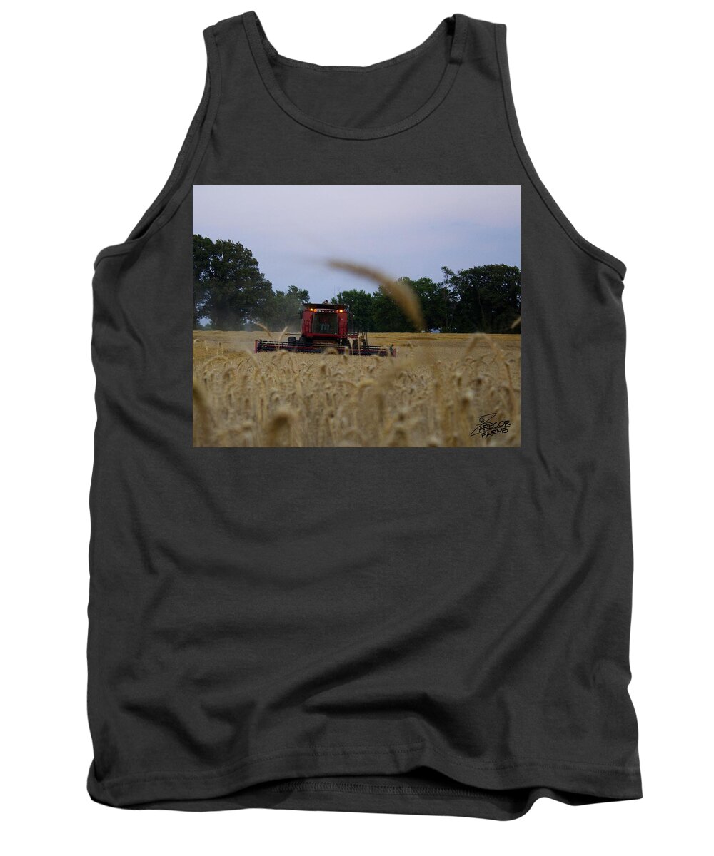 Ag Tank Top featuring the photograph Coming At You by David Zarecor