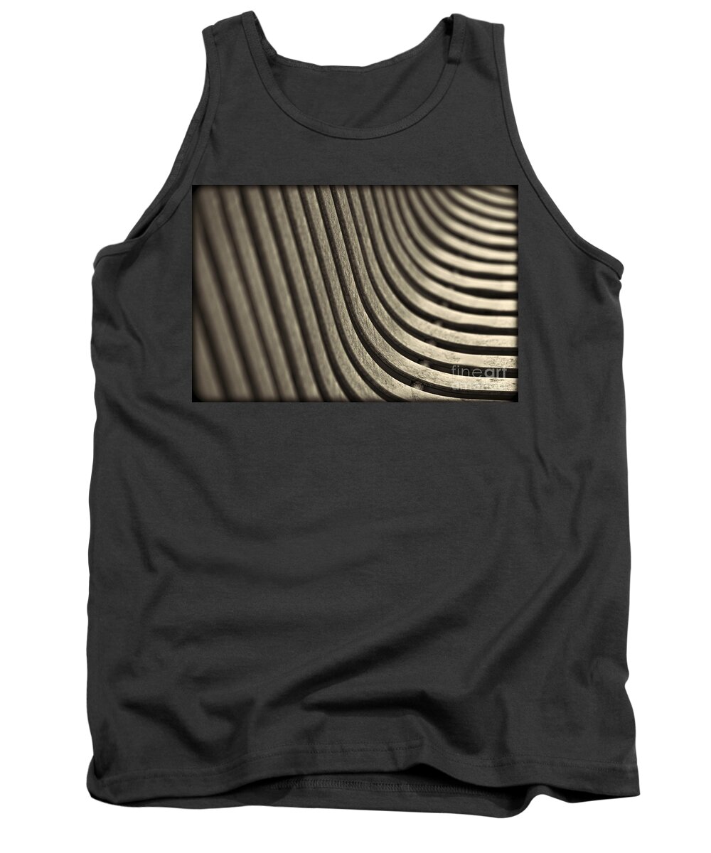 Abstract Tank Top featuring the photograph Curves I. by Clare Bambers