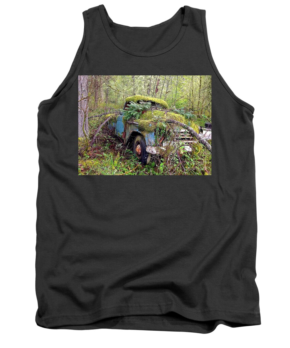 Photography Tank Top featuring the photograph Derelict by Sean Griffin