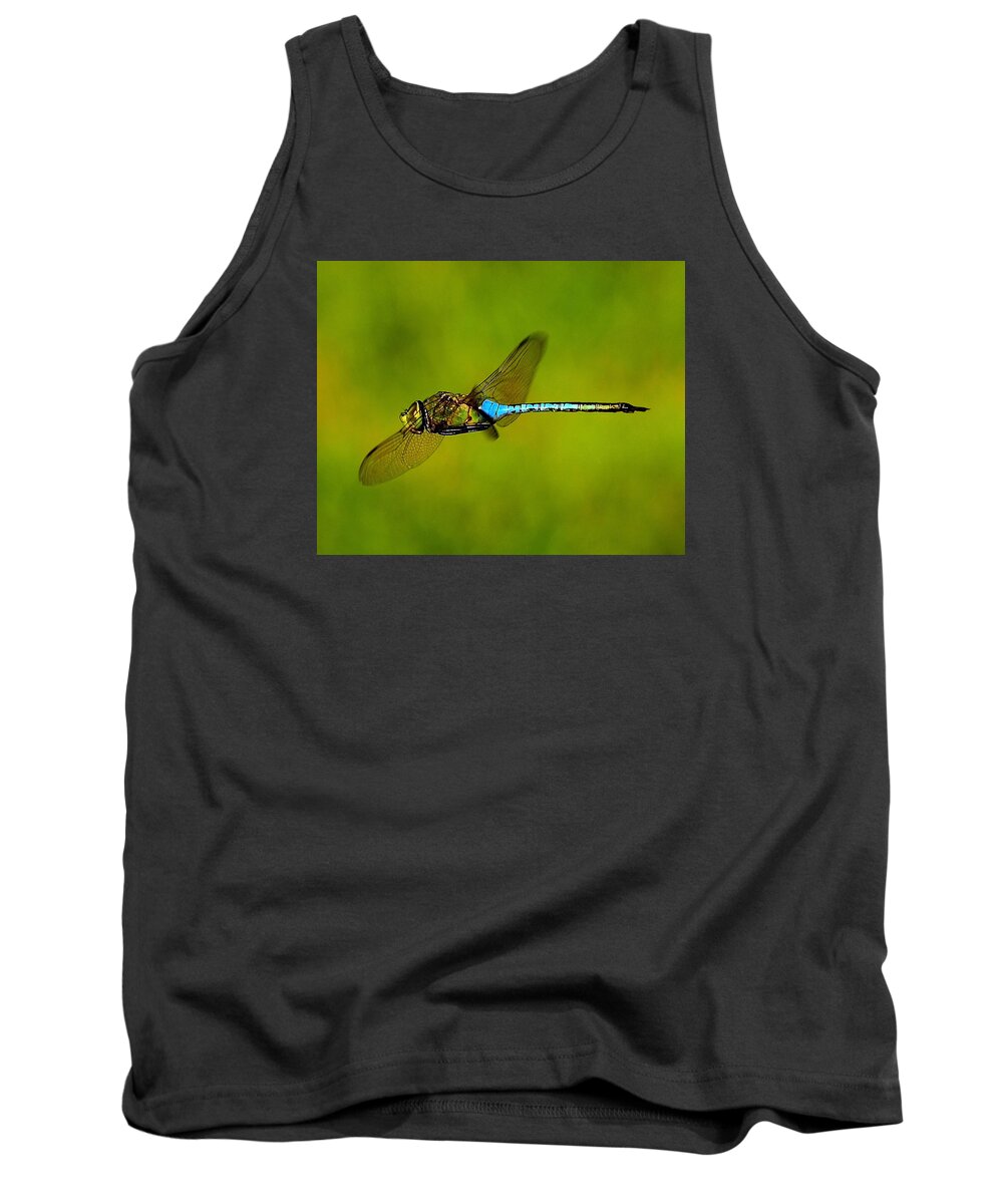 Flight Tank Top featuring the photograph Dragonfly by Stuart Harrison