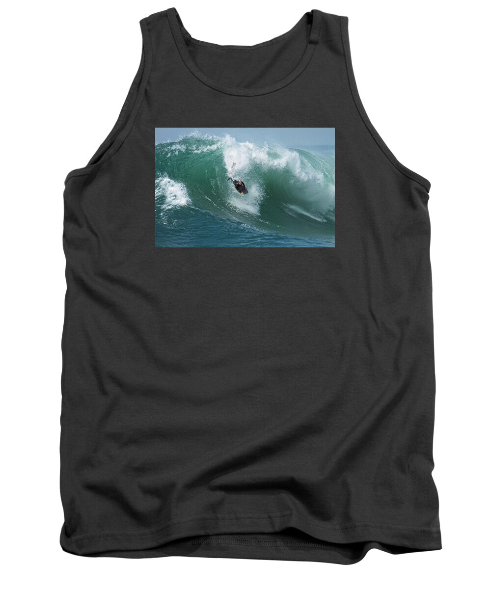 California Beach Tank Top featuring the photograph Dropping in by Duncan Selby