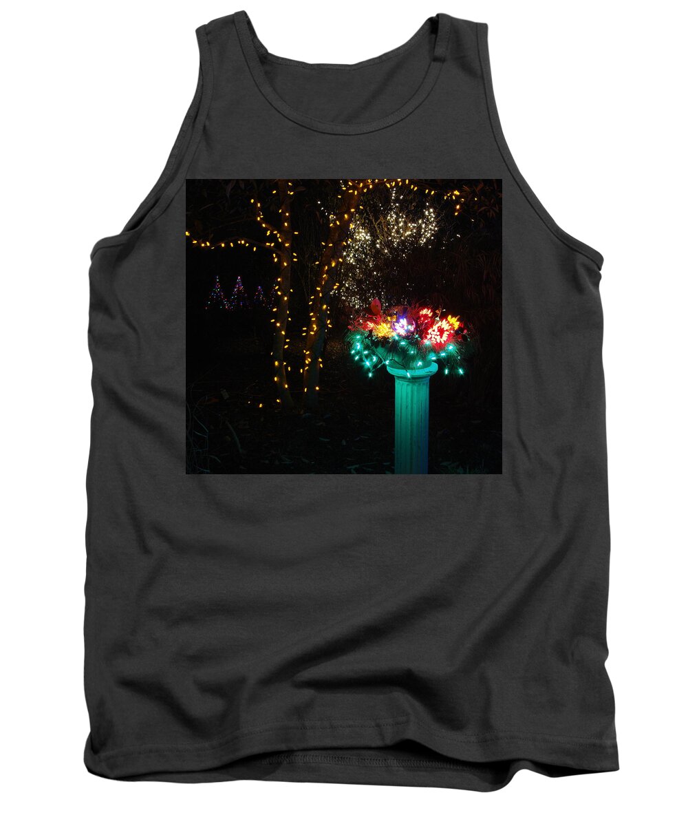 Fine Art Tank Top featuring the photograph Electric Still Life by Rodney Lee Williams
