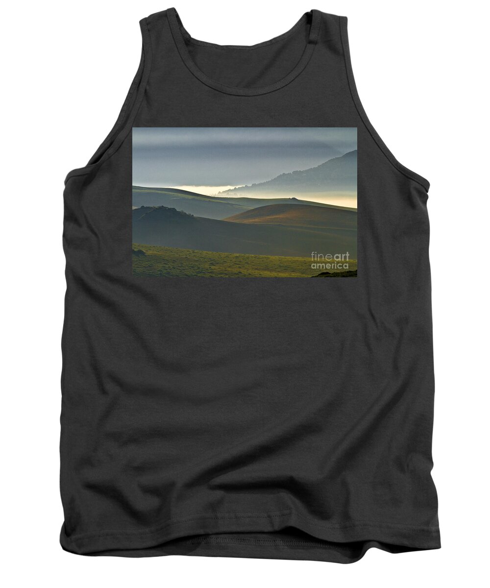 Landscape Tank Top featuring the photograph Embalses del Guadalteba Landscape - Andalusia by Heiko Koehrer-Wagner