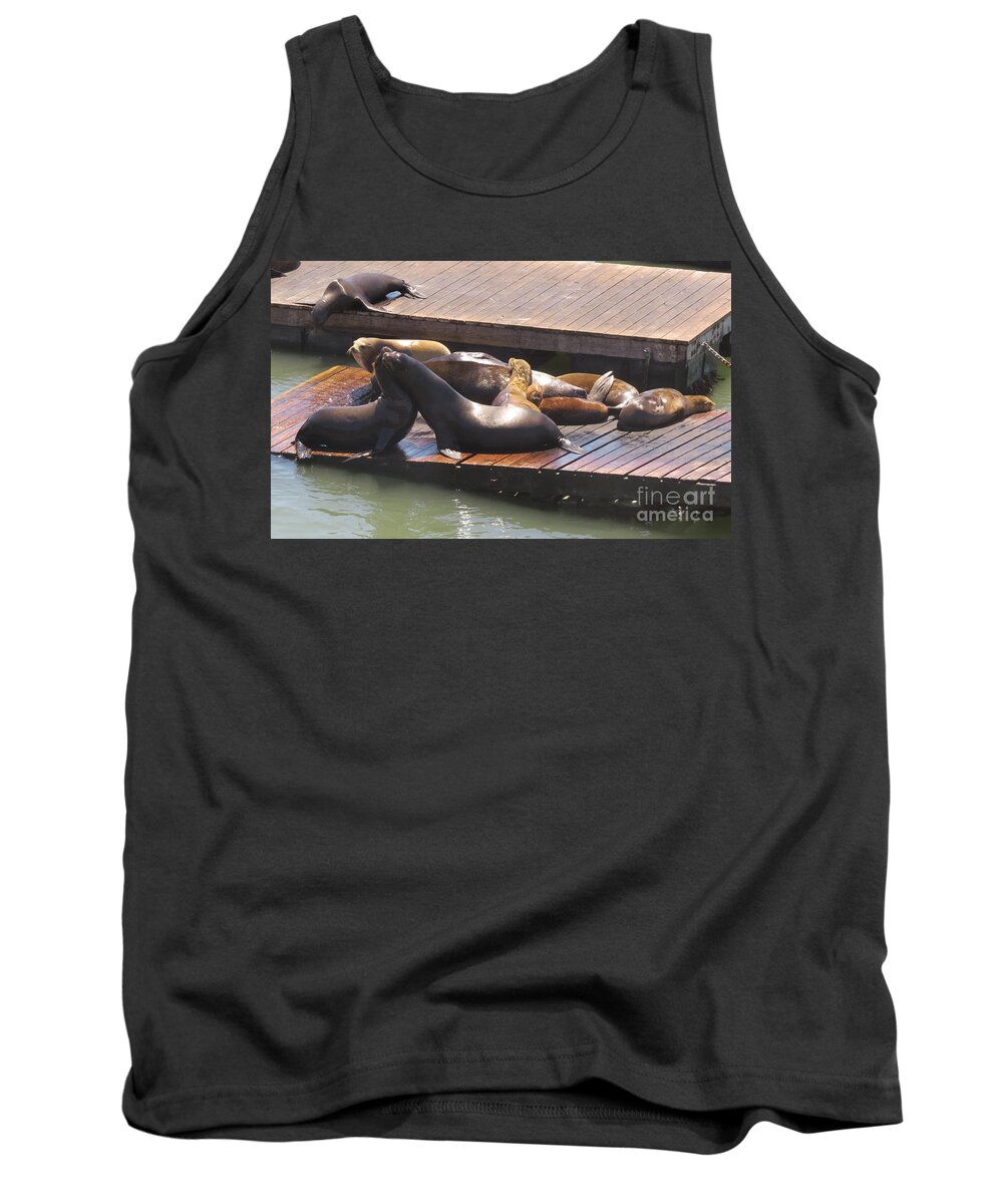 United States Tank Top featuring the photograph Embracing by Mary Mikawoz