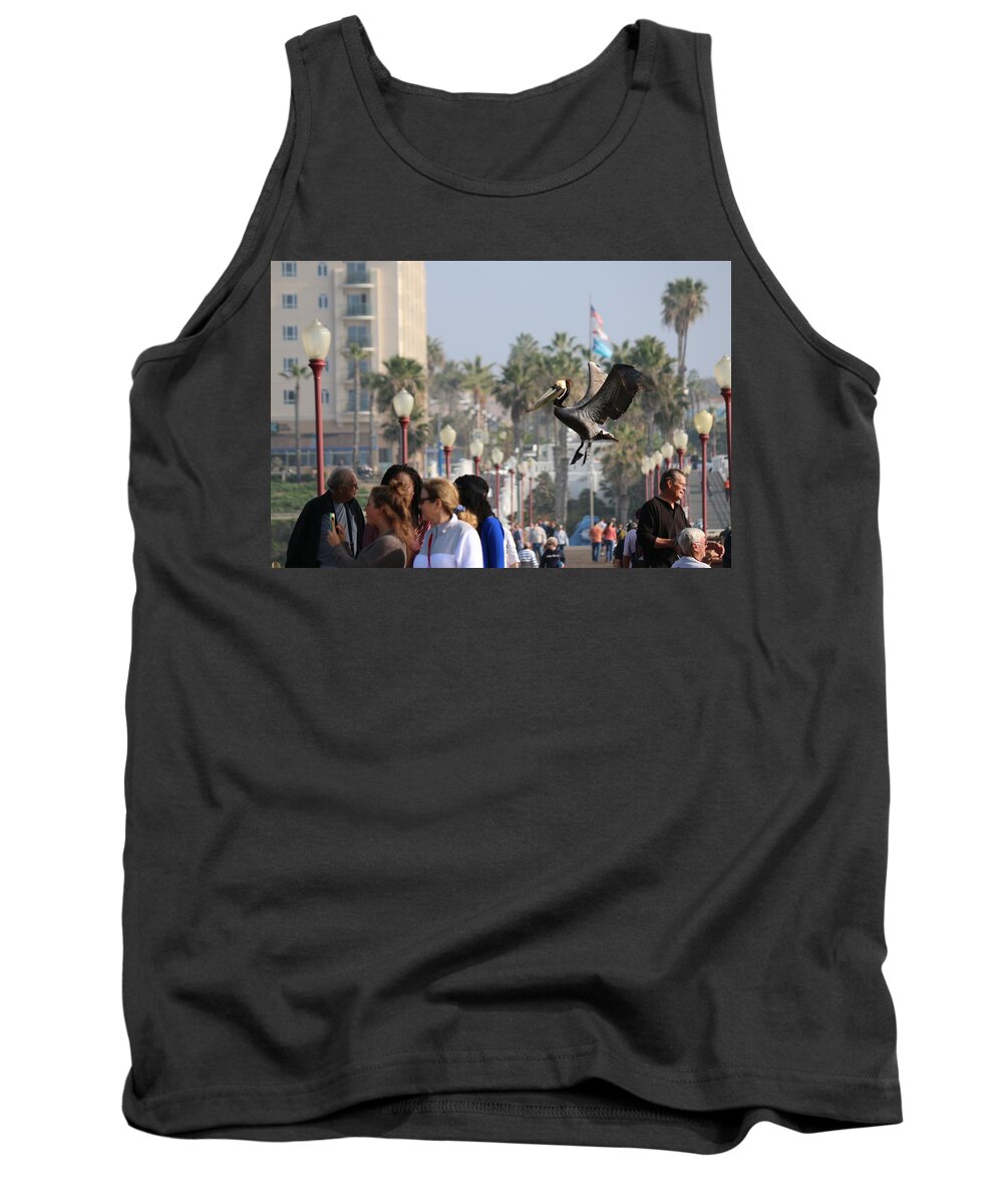 Wild Tank Top featuring the photograph Emergency Landing by Christy Pooschke