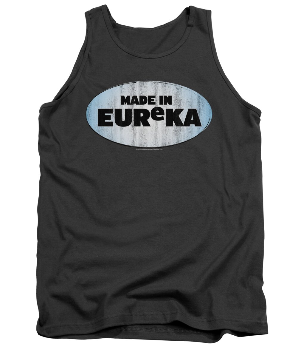 Eureka Tank Top featuring the digital art Eureka - Made In Eureka by Brand A