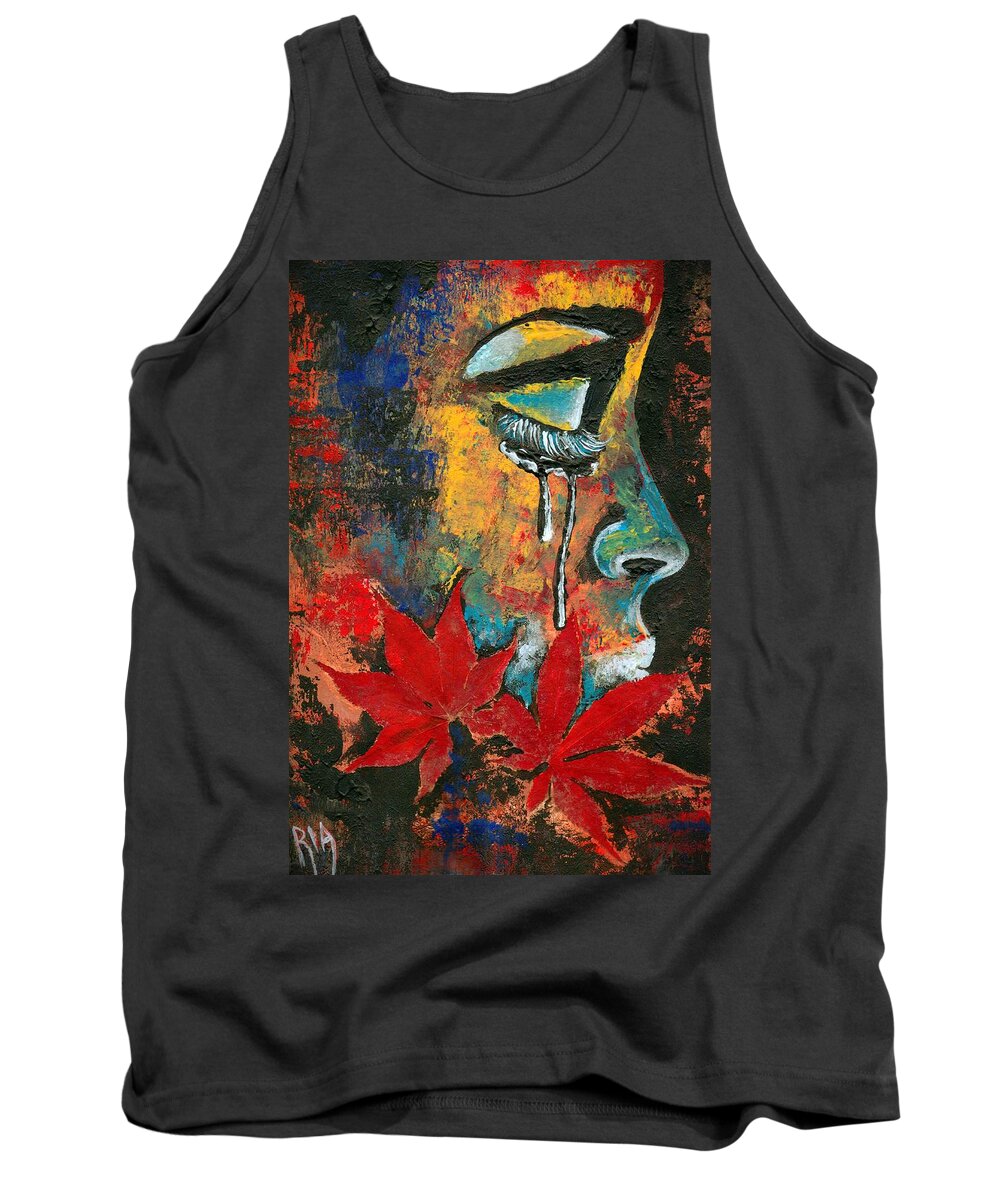 God Tank Top featuring the photograph Eves Sin by Artist RiA