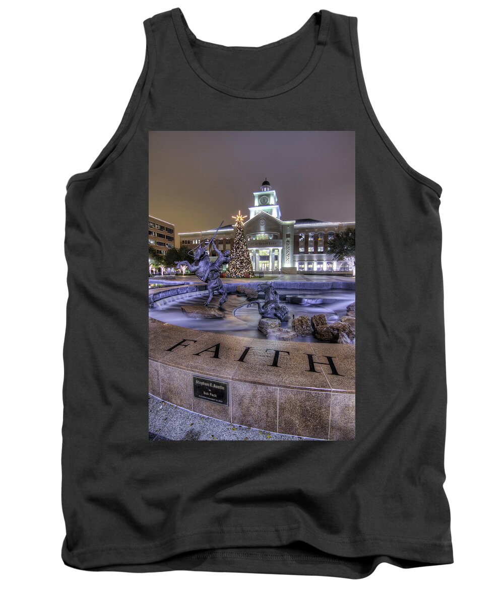 Sugar Land Tank Top featuring the photograph Faith by Tim Stanley
