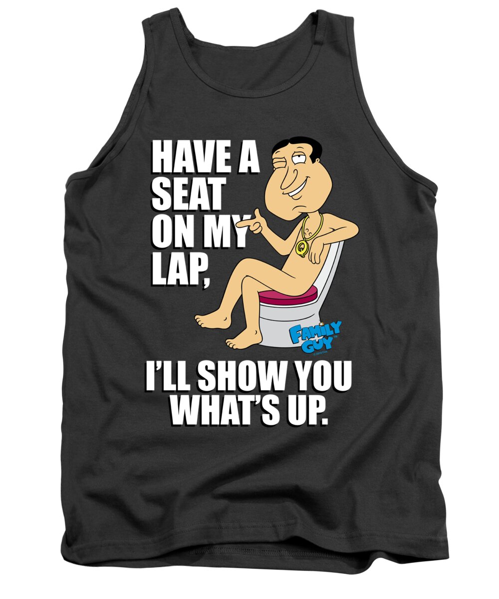  Tank Top featuring the digital art Family Guy - Whats Up by Brand A