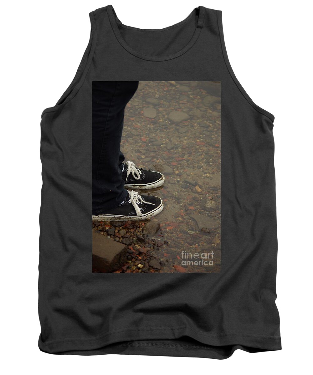 Fashion Tank Top featuring the photograph Fashion Meets Nature by Cindy Johnston