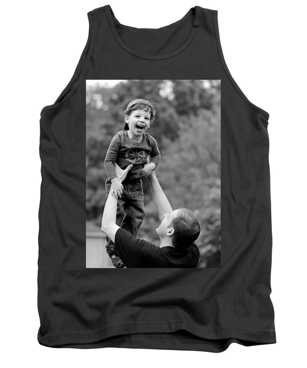 Portraits Tank Top featuring the photograph Father and Son III by Lisa Phillips