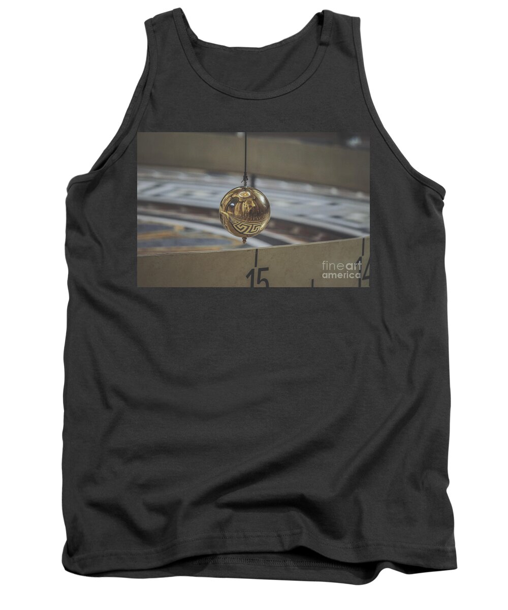 Rchitecture Tank Top featuring the photograph Foucault's Pendulum by Patricia Hofmeester