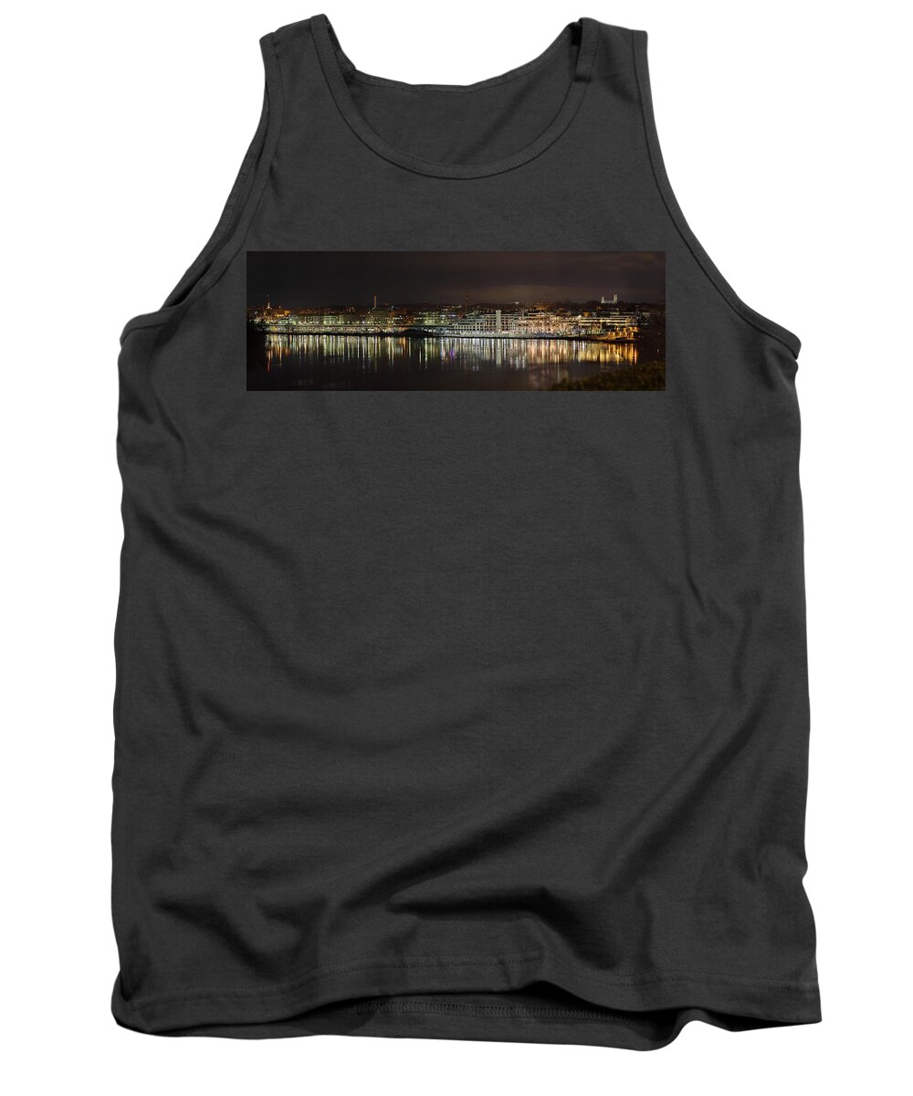 Metro Tank Top featuring the photograph Georgetown Waterfront by Metro DC Photography