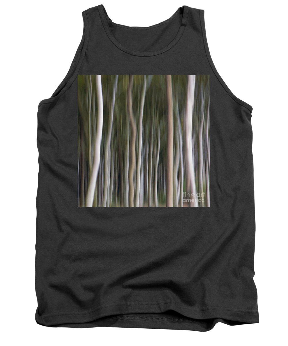 Trees Tank Top featuring the photograph German Ghostforest by Heiko Koehrer-Wagner